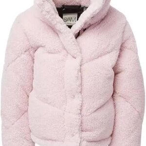 SAM. Kids Light Pink Teddy Jacket